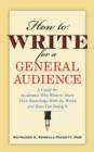 Image for How to Write for a General Audience