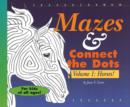 Image for Mazes and Connect the Dots : Volume 1: Horses!