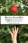 Image for Beyond Adam &amp; Eve