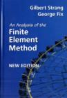 Image for An Analysis of the Finite Element Method