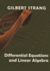 Image for Differential equations and linear algebra