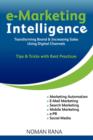 Image for E-Marketing Intelligence - Transforming Brand and Increasing Sales - Tips and Tricks with Best Practices