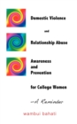 Image for Domestic Violence and Relationship Abuse Awareness and Prevention for