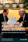 Image for Secrets for a Successful Small Business