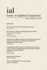 Image for Issues in Applied Linguistics