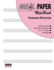 Image for MUSIC PAPER NoteBook - Standard Notation
