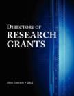 Image for Directory of Research Grants 2012