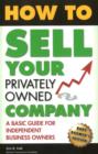 Image for How to Sell Your Privately Owned Company