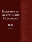 Image for Directory of Grants in the Humanities 2010