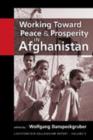 Image for Working Toward Peace and Prosperity in Afghanistan