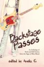 Image for Backstage Passes : An Anthology of Rock and Roll Erotica from the Pages of Blue Blood