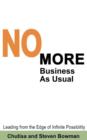 Image for No More Business As Usual