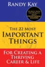 Image for The 22 Most Important Things