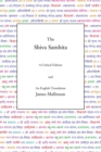 Image for The Shiva samhita: a critical edition and an English translation