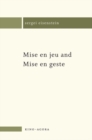 Image for Mise en jeu and Mise en geste