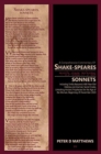 Image for A Comprehensive Commentary of SHAKE-SPEARES SONNETS (Tome 1 of 3)