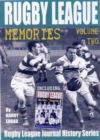 Image for Rugby League Memories : Including Rugby League in the Thirties : Volume Two