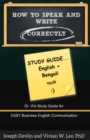 Image for How to Speak and Write Correctly: Study Guide (English + Bengali)