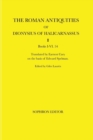 Image for The Roman Antiquities of Dionysius of Halicarnassus : Volume I