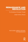 Image for Renaissance and Revolution: The Remaking of European Thought