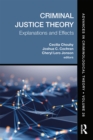 Image for Criminal justice theory: explanation and effects