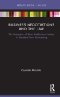 Image for Business negotiations and the law: the protection of weak professional parties in standard form contracting