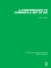 Image for A Concordance to Conrad&#39;s a Set of Six