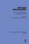 Image for Applied Philosophy: Morals and Metaphysics in Contemporary Debate