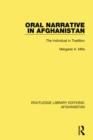 Image for Oral narrative in Afghanistan: the individual in tradition