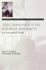 Image for Telecommunications research resources: an annotated guide