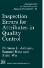 Image for Inspection Errors for Attributes in Quality Control : 44
