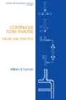 Image for Continuous Flow Analysis: Theory and Practice