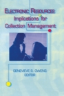 Image for Electronic Resources. Implications for Collection Management