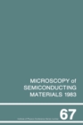 Image for Microscopy of Semiconducting Materials 1983, Third Oxford Conference on Microscopy of Semiconducting Materials, St Catherines College, March 1983 : no.67