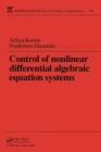 Image for Control of Nonlinear Differential Algebraic Equation Systems With Applications to Chemical Processes
