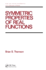 Image for Symmetric properties of real functions
