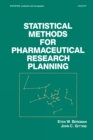 Image for Statistical methods for pharmaceutical research planning : 67