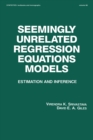 Image for Seemingly unrelated regression equations models: estimation and inference : 80