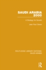 Image for Saudi Arabia 2000: a strategy for growth