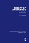 Image for Theory of Knowledge: An Introduction