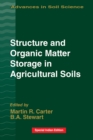 Image for Structure and organic matter storage in agricultural soils