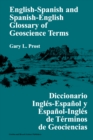 Image for English-Spanish and Spanish-English glossary of geoscience terms