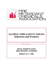 Image for Global fire safety issues: industries and products.
