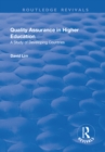 Image for Quality assurance in higher education: a study of developing countries