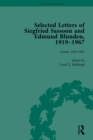 Image for Selected letters of Siegfried Sassoon and Edmund Blunden, 1919-1967