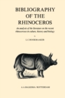 Image for Bibliography of the rhinoceros