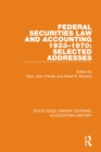 Image for Federal securities law and accounting 1933-1970: selected addresses : 22