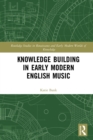 Image for Knowledge Building in Early Modern English Music