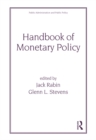 Image for Handbook of monetary policy
