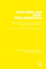 Image for Postures for non-proliferation: arms limitation and security policies to minimize nuclear proliferation